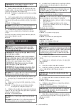 Preview for 36 page of Makita HW001GZ Instruction Manual