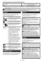 Preview for 42 page of Makita HW001GZ Instruction Manual