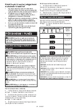 Preview for 46 page of Makita HW001GZ Instruction Manual