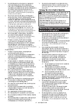 Предварительный просмотр 91 страницы Makita HW001GZ Instruction Manual