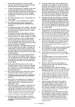 Предварительный просмотр 121 страницы Makita HW001GZ Instruction Manual