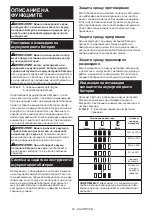 Preview for 25 page of Makita JR001G Instruction Manual