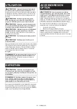 Preview for 16 page of Makita JR002G Instruction Manual