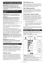 Preview for 20 page of Makita JR002G Instruction Manual