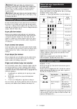 Preview for 71 page of Makita JR002G Instruction Manual