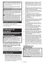 Preview for 11 page of Makita JR002GZ Instruction Manual