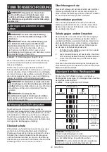 Preview for 20 page of Makita JR002GZ Instruction Manual