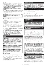 Предварительный просмотр 37 страницы Makita JR002GZ Instruction Manual