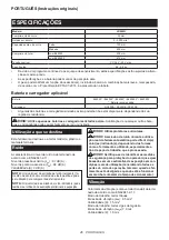 Preview for 46 page of Makita JR002GZ Instruction Manual