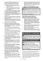 Предварительный просмотр 48 страницы Makita JR002GZ Instruction Manual