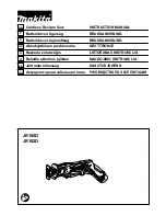 Предварительный просмотр 1 страницы Makita JR102D Instruction Manual