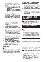 Предварительный просмотр 22 страницы Makita JR103 Instruction Manual