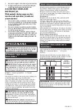 Предварительный просмотр 11 страницы Makita JR103DSME Instruction Manual