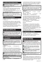 Preview for 17 page of Makita JR103DSME Instruction Manual