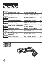 Preview for 1 page of Makita JR103DSMJ Instruction Manual