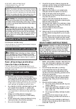 Preview for 5 page of Makita JR103DSMJ Instruction Manual