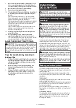 Preview for 6 page of Makita JR103DSMJ Instruction Manual
