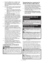 Предварительный просмотр 22 страницы Makita JR103DSMJ Instruction Manual