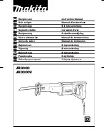 Makita JR3000V Instruction Manual preview