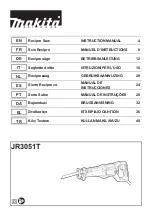 Makita JR3051T Instruction Manual предпросмотр