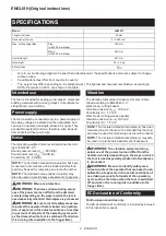 Preview for 4 page of Makita JR3051T Instruction Manual