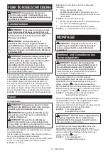 Preview for 14 page of Makita JR3051TK Instruction Manual