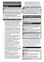 Preview for 33 page of Makita JR3051TK Instruction Manual