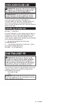 Preview for 35 page of Makita JR3051TK Instruction Manual