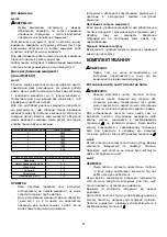 Предварительный просмотр 47 страницы Makita JR3060T Instruction Manual