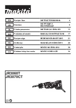 Makita JR3070CT Instruction Manual предпросмотр