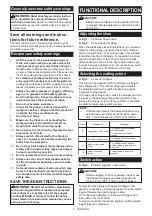 Preview for 5 page of Makita JR3070CT Instruction Manual