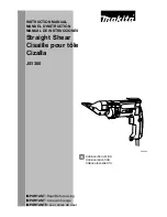 Preview for 1 page of Makita JS1300 Instruction Manual