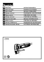 Makita JS1602 Instruction Manual предпросмотр