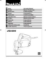 Makita JS3200 Instruction Manual предпросмотр