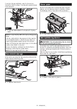 Preview for 10 page of Makita JV001G Instruction Manual