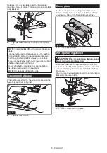 Предварительный просмотр 10 страницы Makita JV001G Instruction Manual