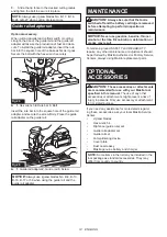 Preview for 14 page of Makita JV001G Instruction Manual