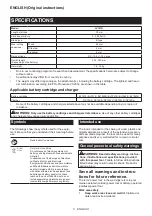 Preview for 5 page of Makita JV101DZ Instruction Manual