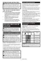 Предварительный просмотр 31 страницы Makita JV101DZJ Instruction Manual