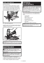 Preview for 13 page of Makita JV102DZ Instruction Manual