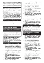 Preview for 8 page of Makita JV103DSMJ Instruction Manual