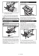 Предварительный просмотр 40 страницы Makita JV103DSYJ Instruction Manual