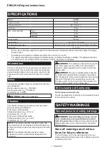 Preview for 7 page of Makita JV103DZ Instruction Manual