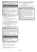 Preview for 121 page of Makita KP001G Instruction Manual