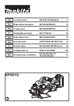 Makita KP001GD201 Instruction Manual preview