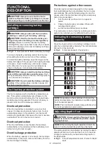 Preview for 14 page of Makita KP001GZ Instruction Manual