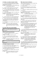 Предварительный просмотр 16 страницы Makita KP001GZ Instruction Manual