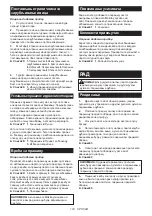 Preview for 103 page of Makita KP001GZ Instruction Manual