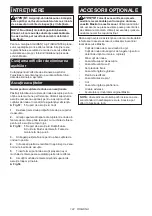 Preview for 122 page of Makita KP001GZ Instruction Manual