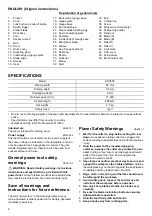 Предварительный просмотр 6 страницы Makita KP0800K Instruction Manual
